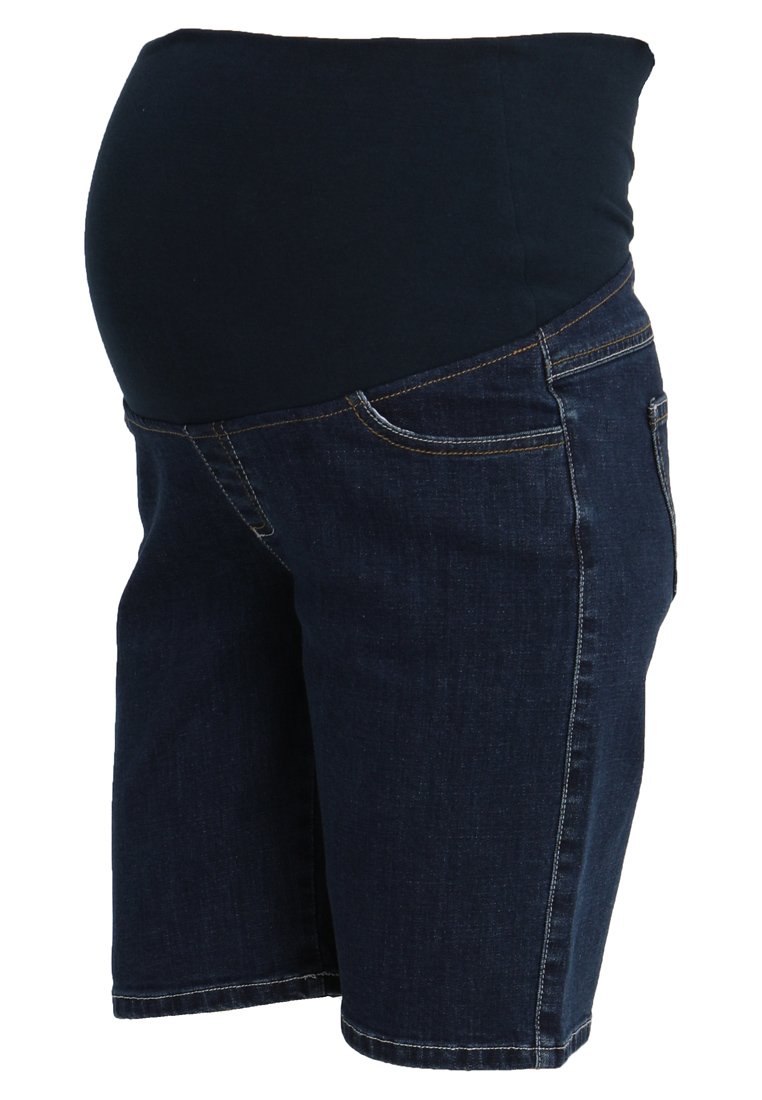 Spring Maternity Jeansshort donkerblauw