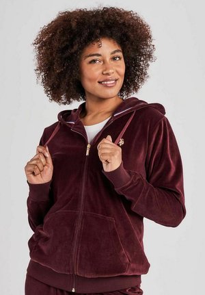 U.S. Polo Assn. UWDURU - Cipzáras pulóver - port royale