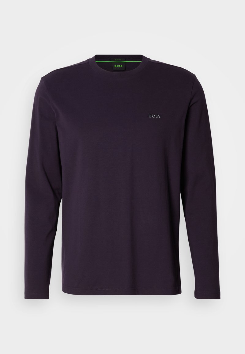 BOSS TEE LONG - Langarmshirt - medium purple/lila - Zalando
