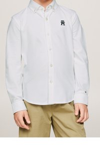 Tommy Hilfiger MONOGRAM STRETCH - Camicia - white