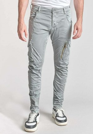 Pantalon cargo - gris