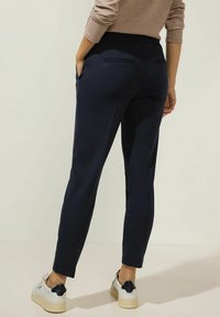 Street One Tygbyxor - dark blue