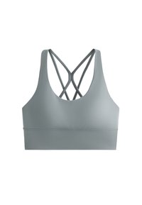 MEDIUM SUPPORT COMOFRTLUX WITH CUPS - Sportovní podprsenky s lehkou oporou - stone blue denim
