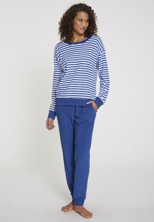 VIVANCE DREAMS BY LASCANA VD STRIPES  SET - Pidžamas - royalblau