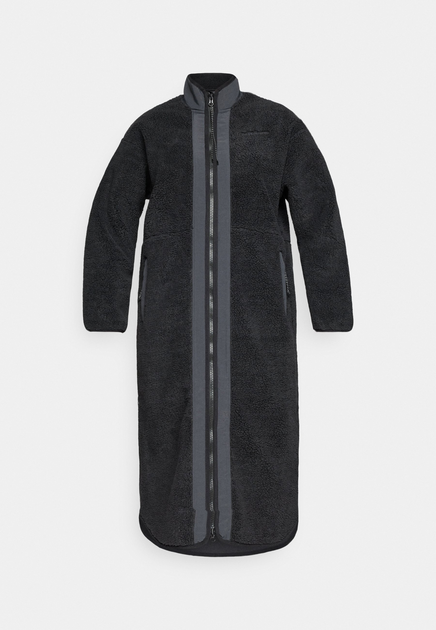 Peak Performance HEAVY LONG - Fleece jacket - black - Zalando.ie