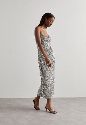 Rachel Gilbert CORRIE DRESS - Robe de soirée - gunmetal