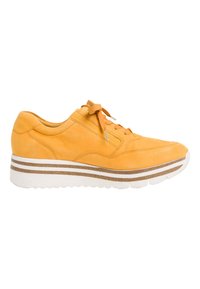 Tamaris LACE UP - Sneaker low - yellow