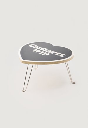 HEART FOLDING TABLE UNISEX - Altri accessori - black/white