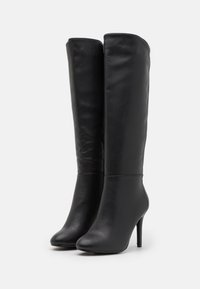 Anna Field Wide Fit Korolliset saappaat - black