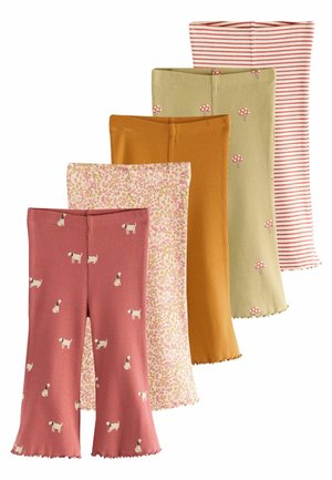 REGULAR FIT - FLARED 5 PACK  - Legging (type pantalon) - autumnal orange