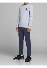 Jack & Jones Junior BOYS SLIM FIT - Chino kalhoty - navy blazer