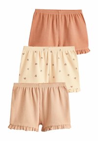 Next 3 PACK - REGULAR FIT - Šortky - beige cream