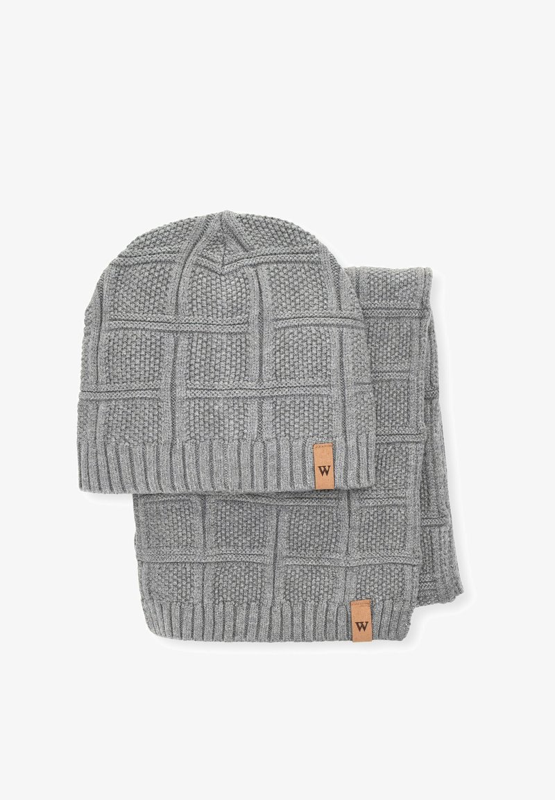 WITTCHEN WINTER SET - Sciarpa - grey