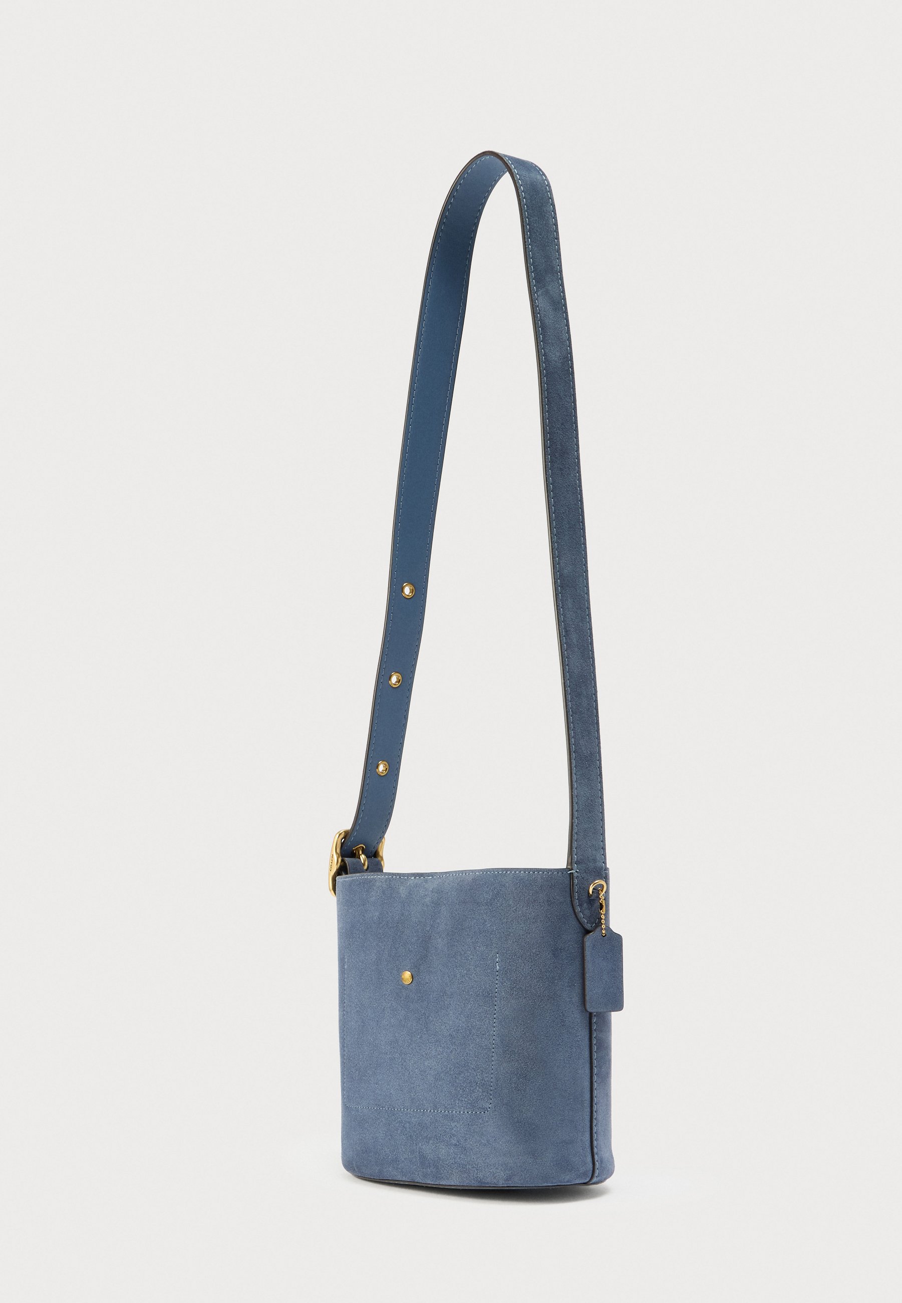 COACH BLEECKER BUCKET BAG - Cross body bag - light blue - Zalando.ie