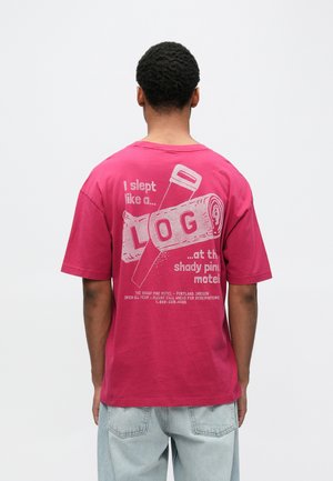 BAGGY CITY - T-shirt estampada - red