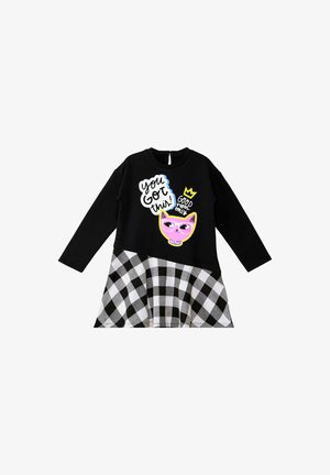 Denokids COOL CAT - Freizeitkleid - schwarz