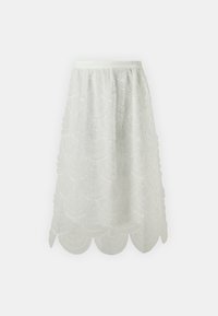 TWINSET WOVEN SKIRT - A-silueta svārki - white