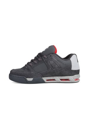DC Shoes COMMAND - Παπούτσια για σκέιτ - dark grey/red