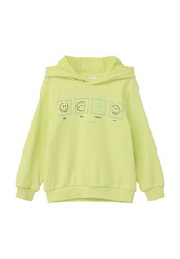 s.Oliver SMILEY - Hoodie - limettengrün