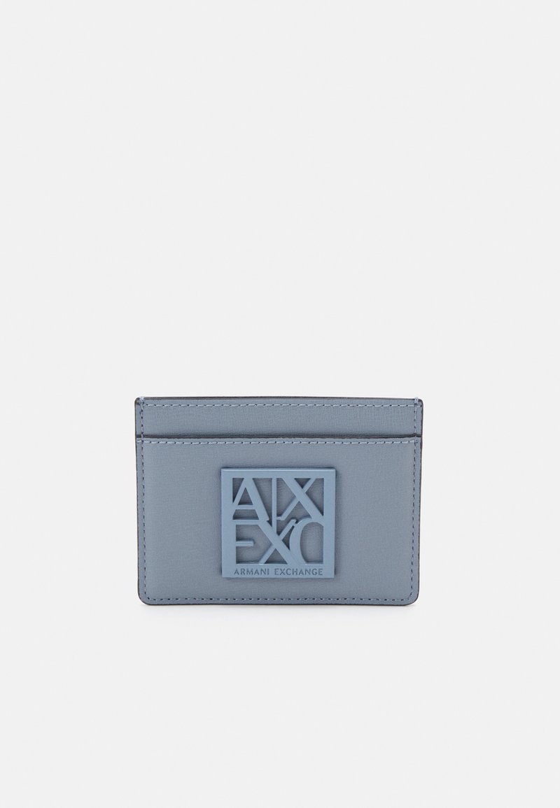 Armani Exchange CARD HOLDER - Novčanik - light blue