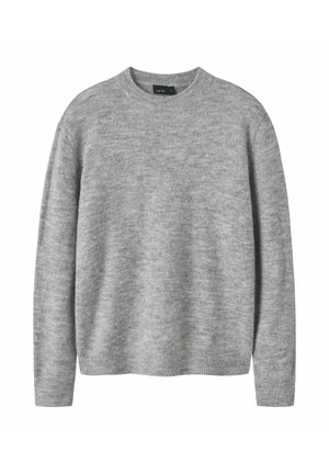 PULLOVER RELAXED FIT - Trui - light grey melange