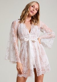 Hunkemöller - KIMONO MAGDALENA - Chalatas - white Miniatiūros vaizdas 1