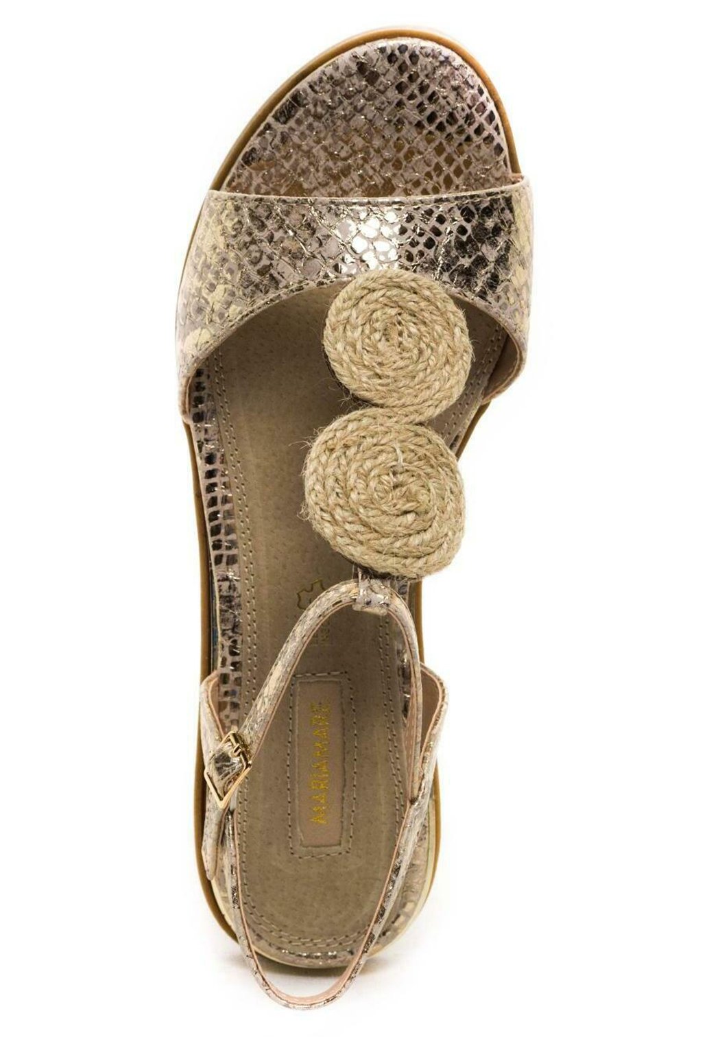 Maria Mare MARIAMARE - Sandalias - dorado - Zalando.es