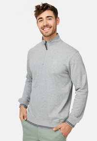 INDICODE JEANS - INNATE - Sweatshirt - lt grey mix Miniaturebillede 1