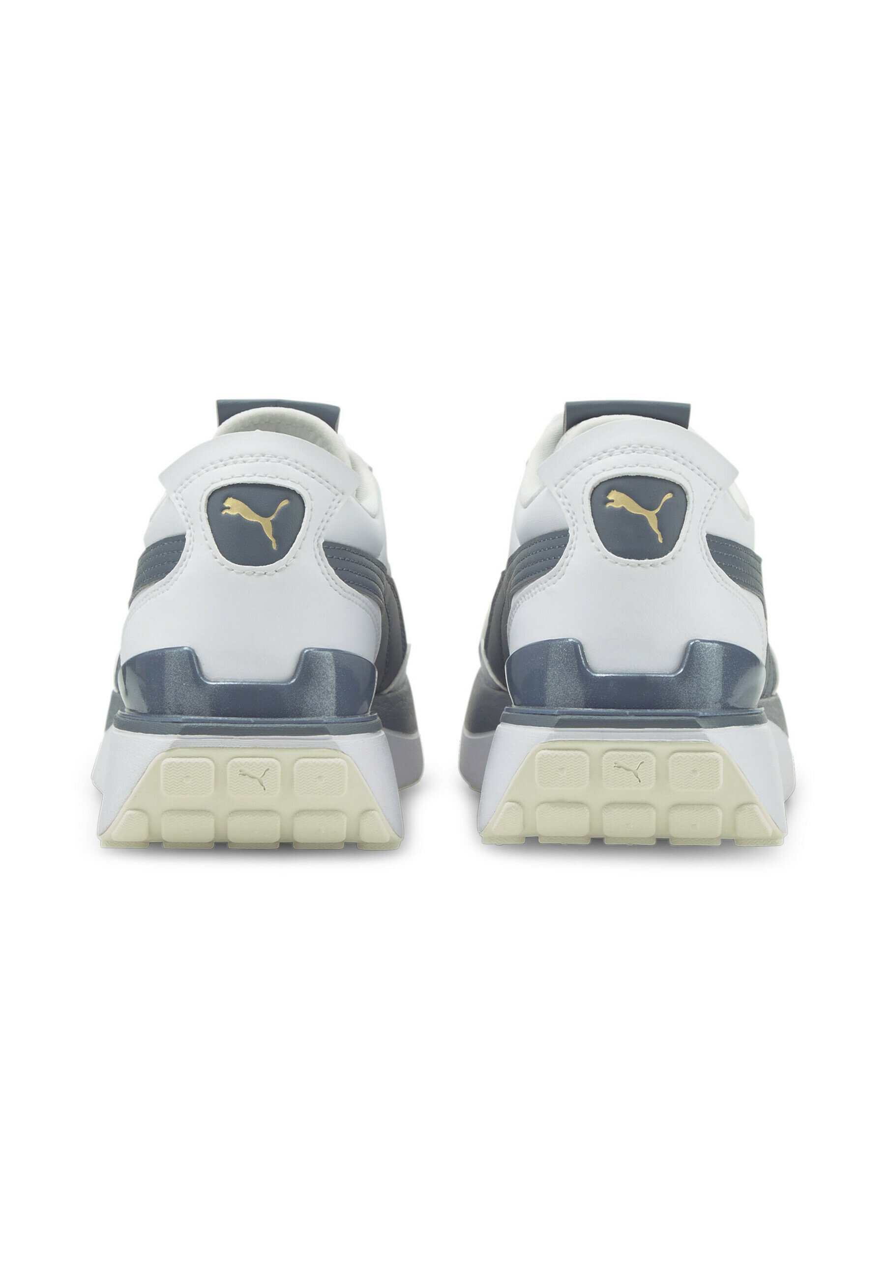 Puma CRUISE RIDER - Sneakers laag - puma white china blue-marshmallow/crème  - Zalando.nl