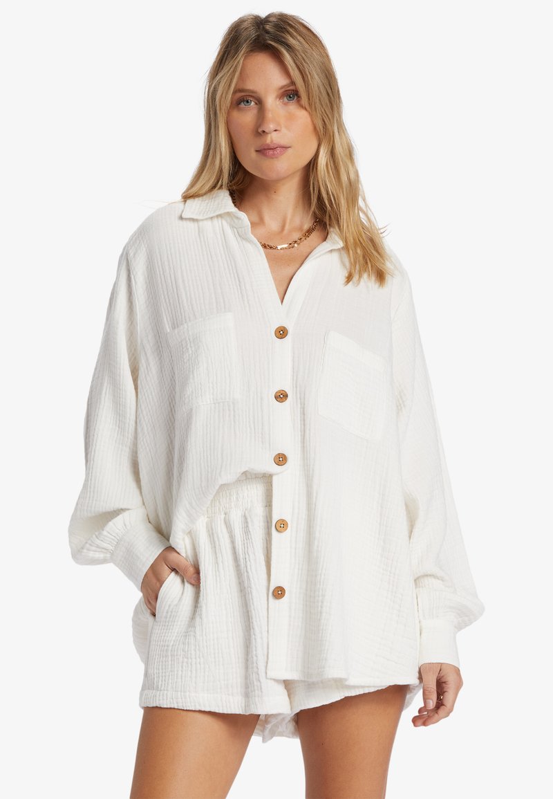 Billabong - SWELL - MANCHES LONGUES POUR - Button-down blouse - white, Enlarge