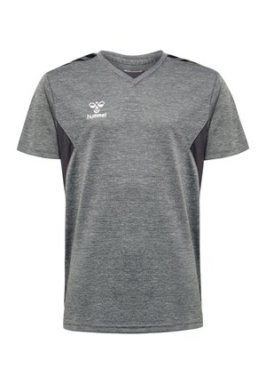 AUTHENTIC - Sports T-shirts - grey melange