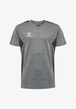 Hummel AUTHENTIC - Sport T-Shirt - grey melange