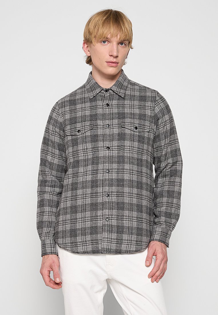 ASPESI Overhemd grijs