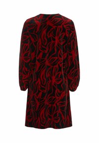 Cellbes of Sweden V-NECK - Cocktailkleid/festliches Kleid - red patterned