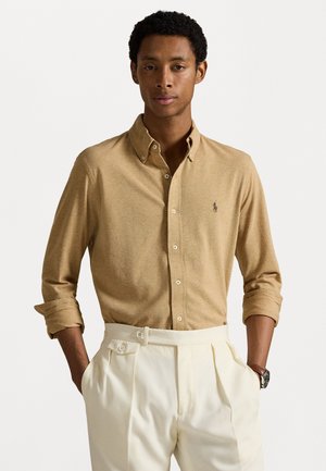 FEATHERWEIGHT MESH SHIRT - Skjorta - classic camel heather