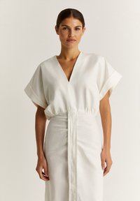 Scalpers SCALPERS LAU PRINT DRESS - Vestito casual - white