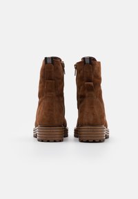 Tamaris Bottines à lacets - cognac