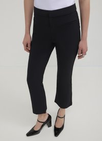 Calliope FLARE TINTA UNITA  - Pantaloni - nero