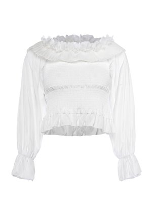 faina, Blouse - white