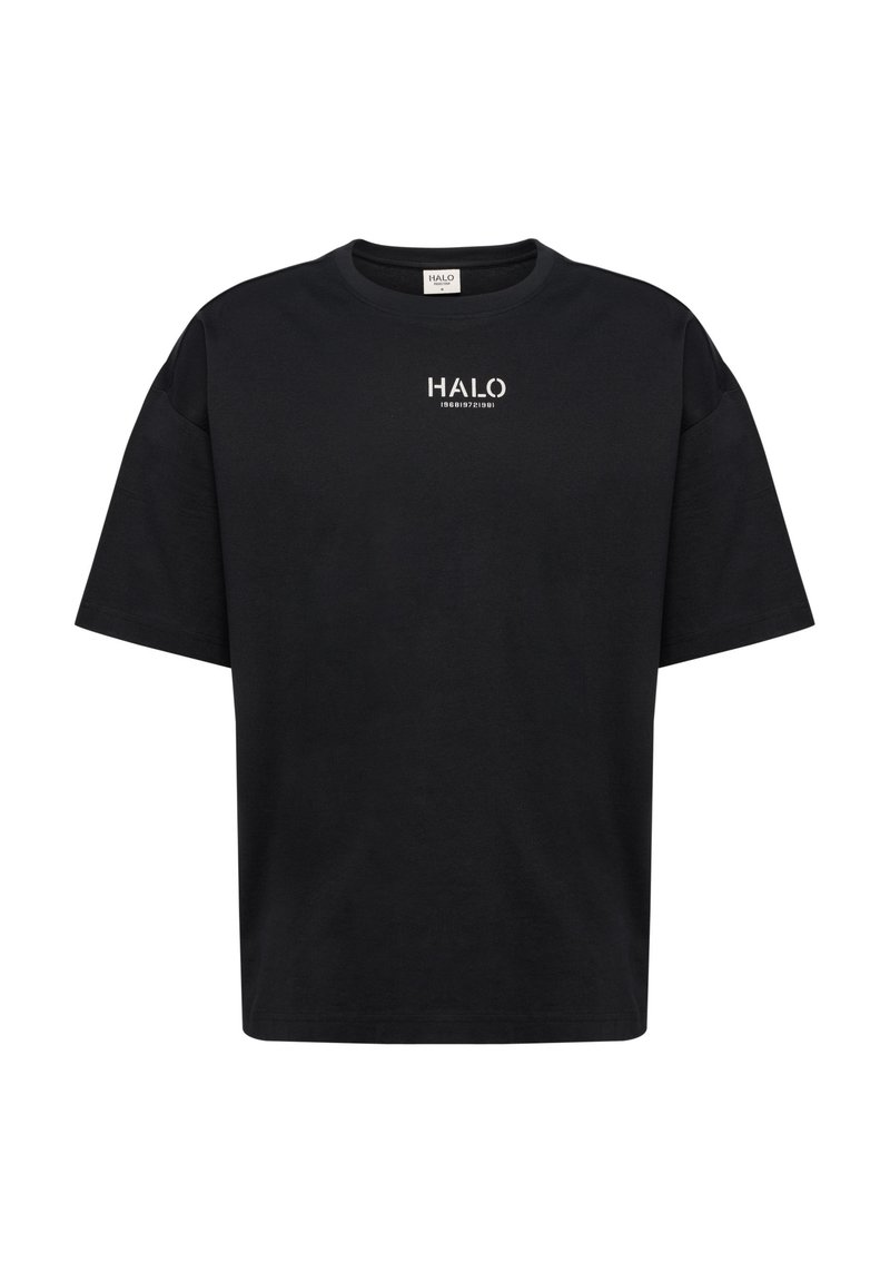 HALO GRAPHIC BOXY - T-shirt imprimé - black