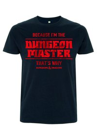 Henry Tiger DUNGEONS & DRAGONS BECAUSE DM - T-shirt z nadrukiem