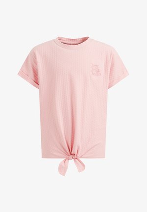 MET STRUCTUUR - Camiseta estampada - pink