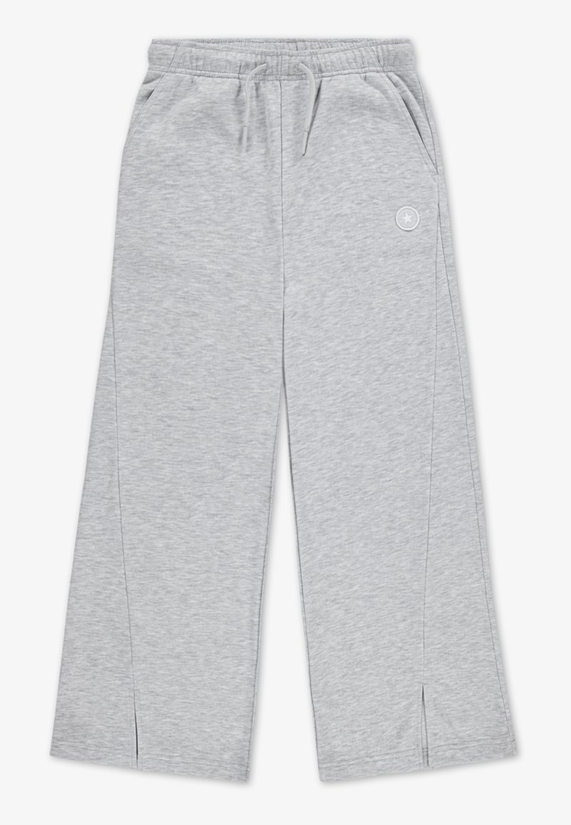 Converse WIDER LEG PANT - Treniņtērpa apakšdaļas - light smoke gray heather
