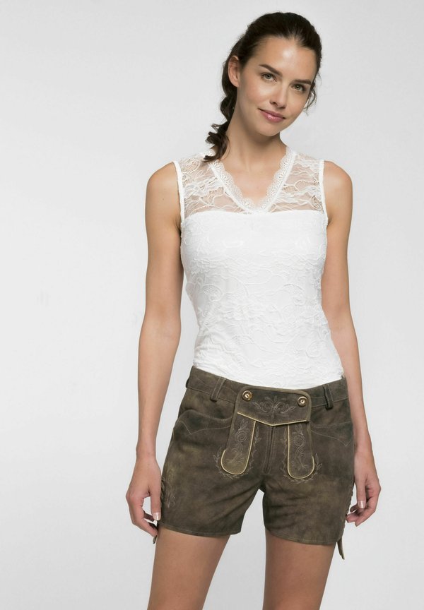 BARBIE - Lederhose - braun