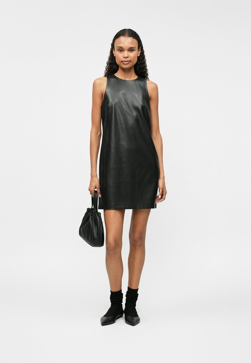 Calvin Klein MINI DRESS - Cocktail dress / Party dress - black - Zalando.ie Calvin Klein MINI DRESS - Cocktail dress / Party dress - black - Zalando.ie
