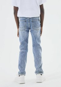 Name it NKMTHEO - Traperice uskog kroja - light blue denim
