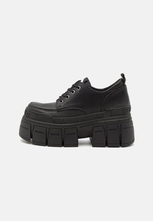 GOSPHER LACE UP  - Fűzős cipők - black