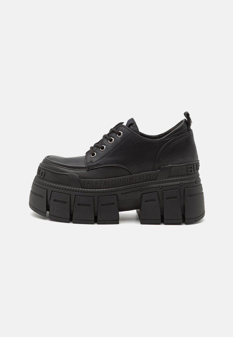 Buffalo - GOSPHER LACE UP  - Nauhakengät - black, Suurenna