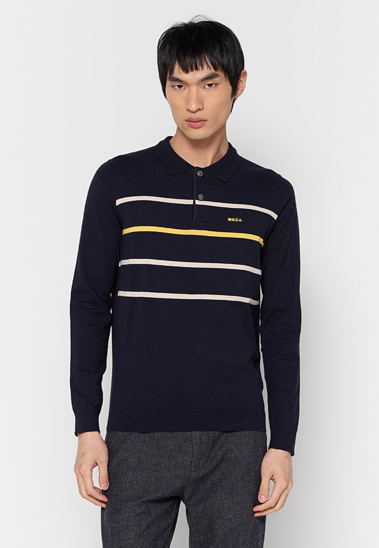 NZA New Zealand Auckland Poloshirt blauw