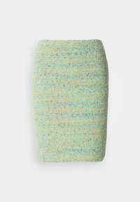 Pencil skirt - bright apple green
